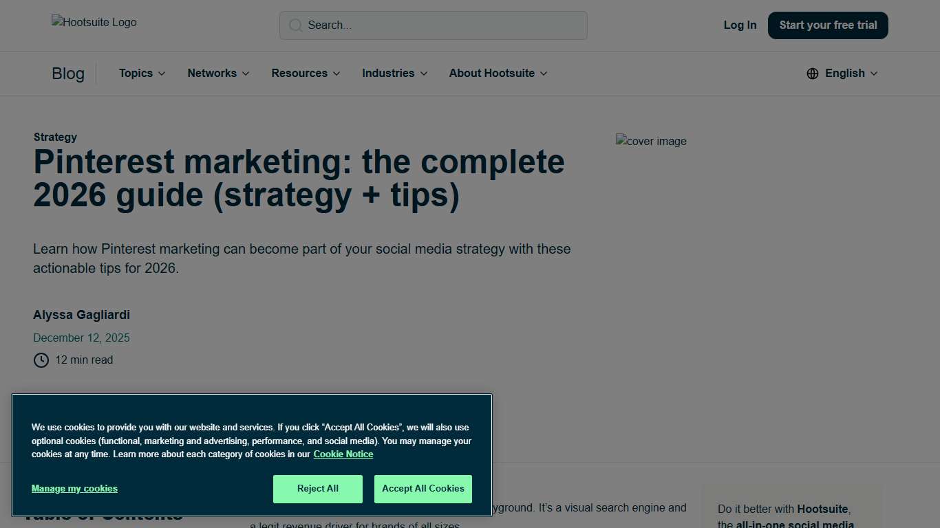 Pinterest marketing: the complete 2026 guide (strategy + tips)