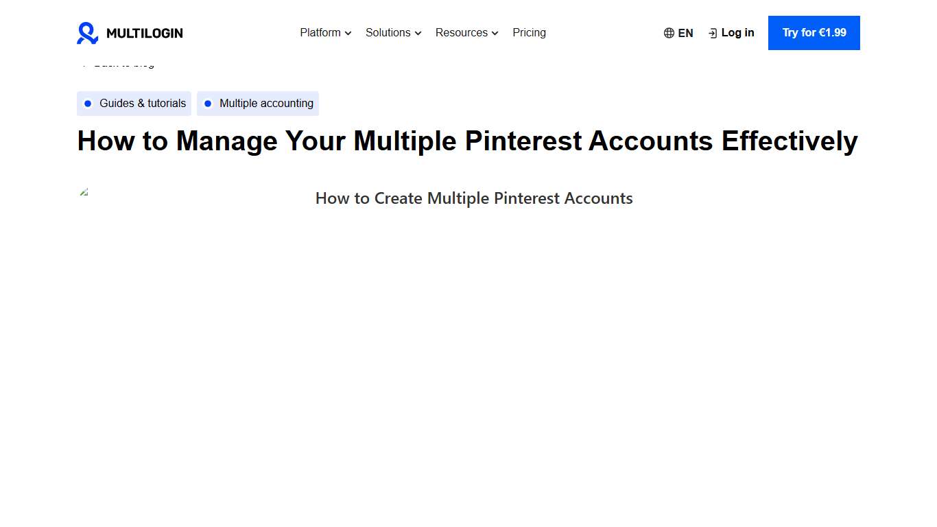 How to Manage Multiple Pinterest Accounts in 2026